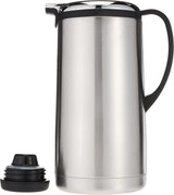 Royalford Stainless steel Vacuum Flask, 1.9 Litres, Silver and Black