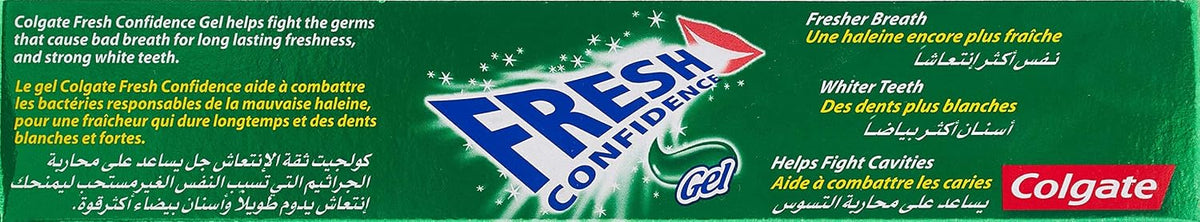 Colgate Fresh Confidence Mint Toothpaste, 125 ml