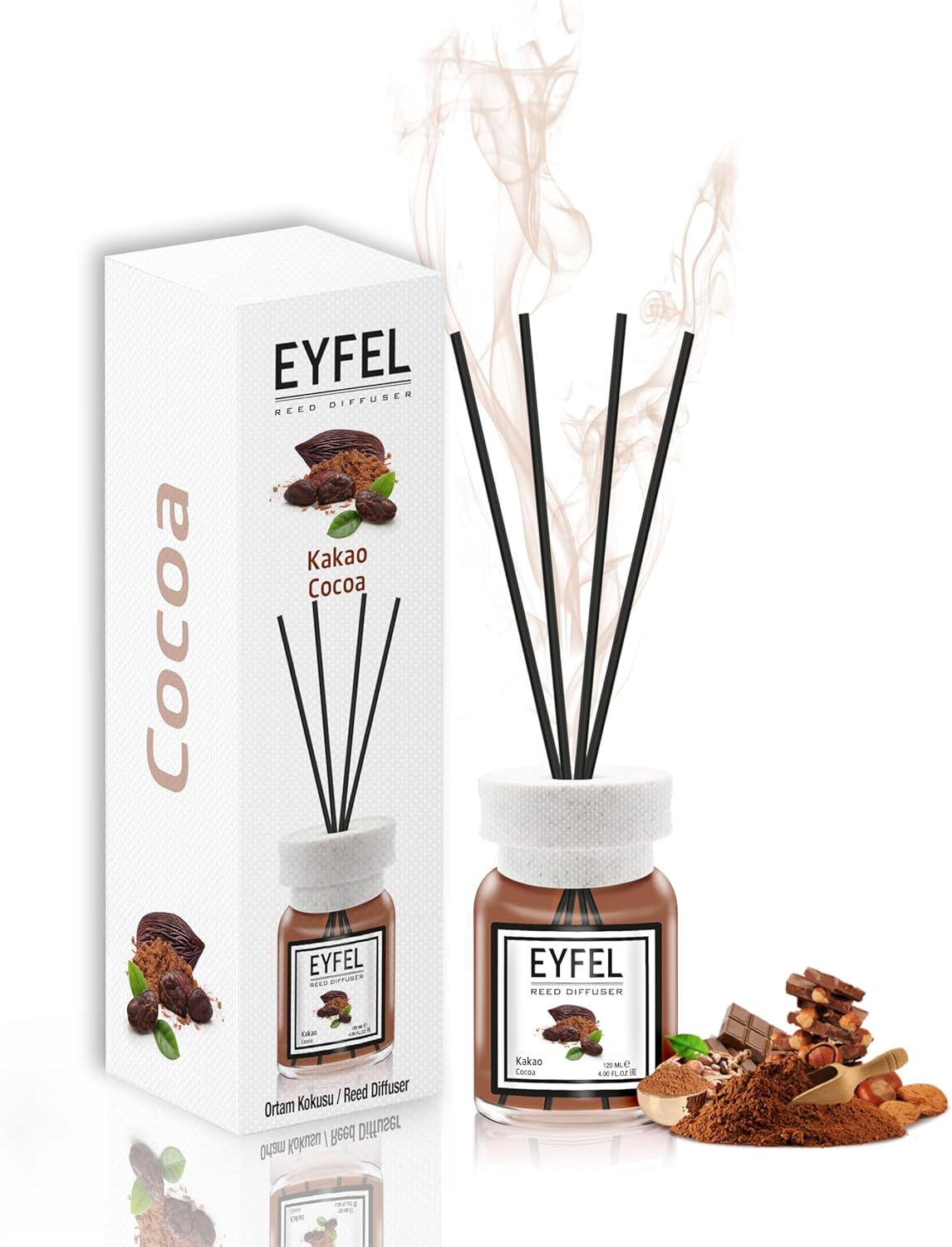 Eyfel Reed Diffuser- Kakao Cocoa 120ml