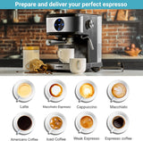 Geepas 1.5L Digital Cappuccino Maker GCM41511