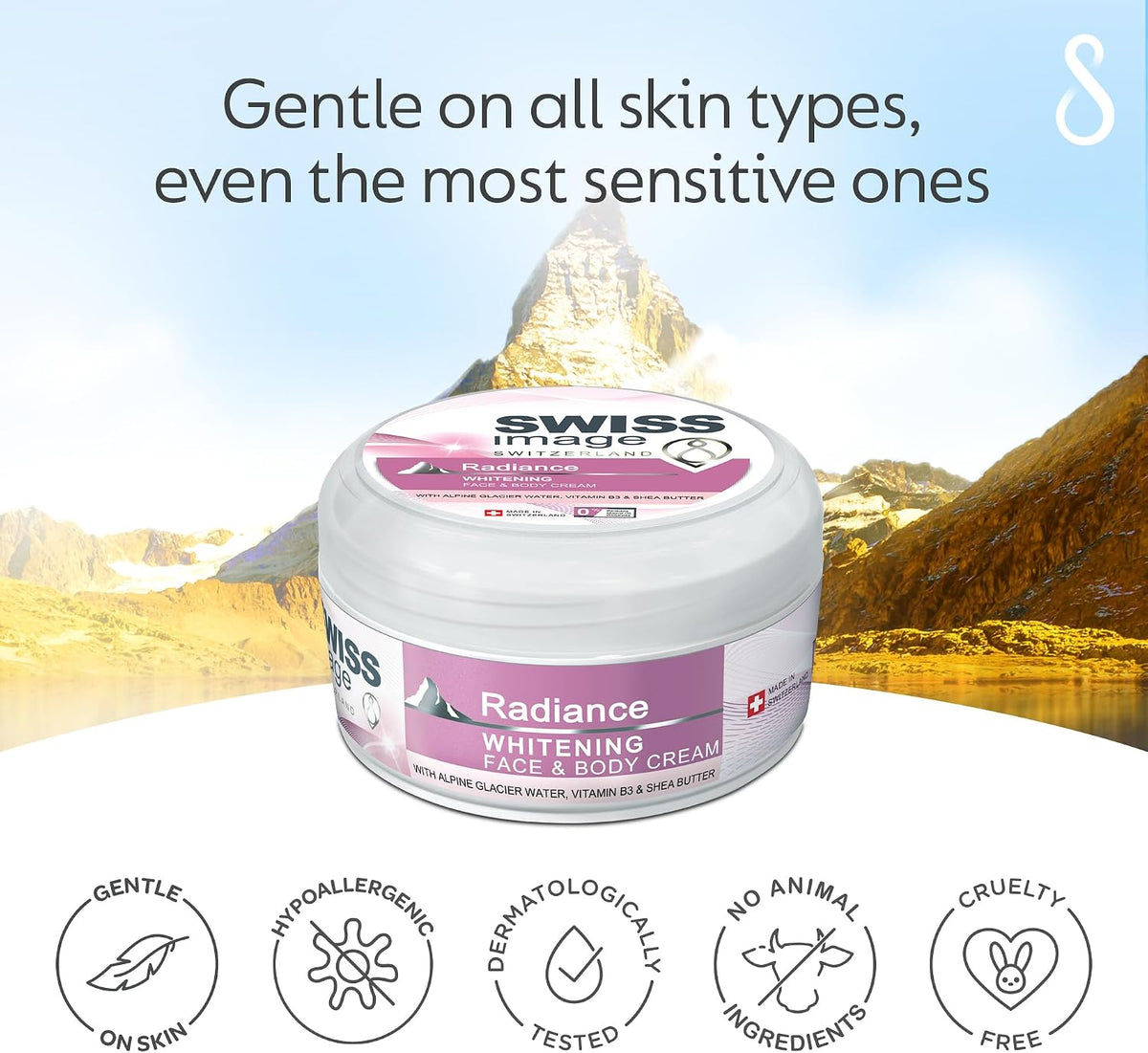 Swiss Image Radiance Face & Body Cream 200ml