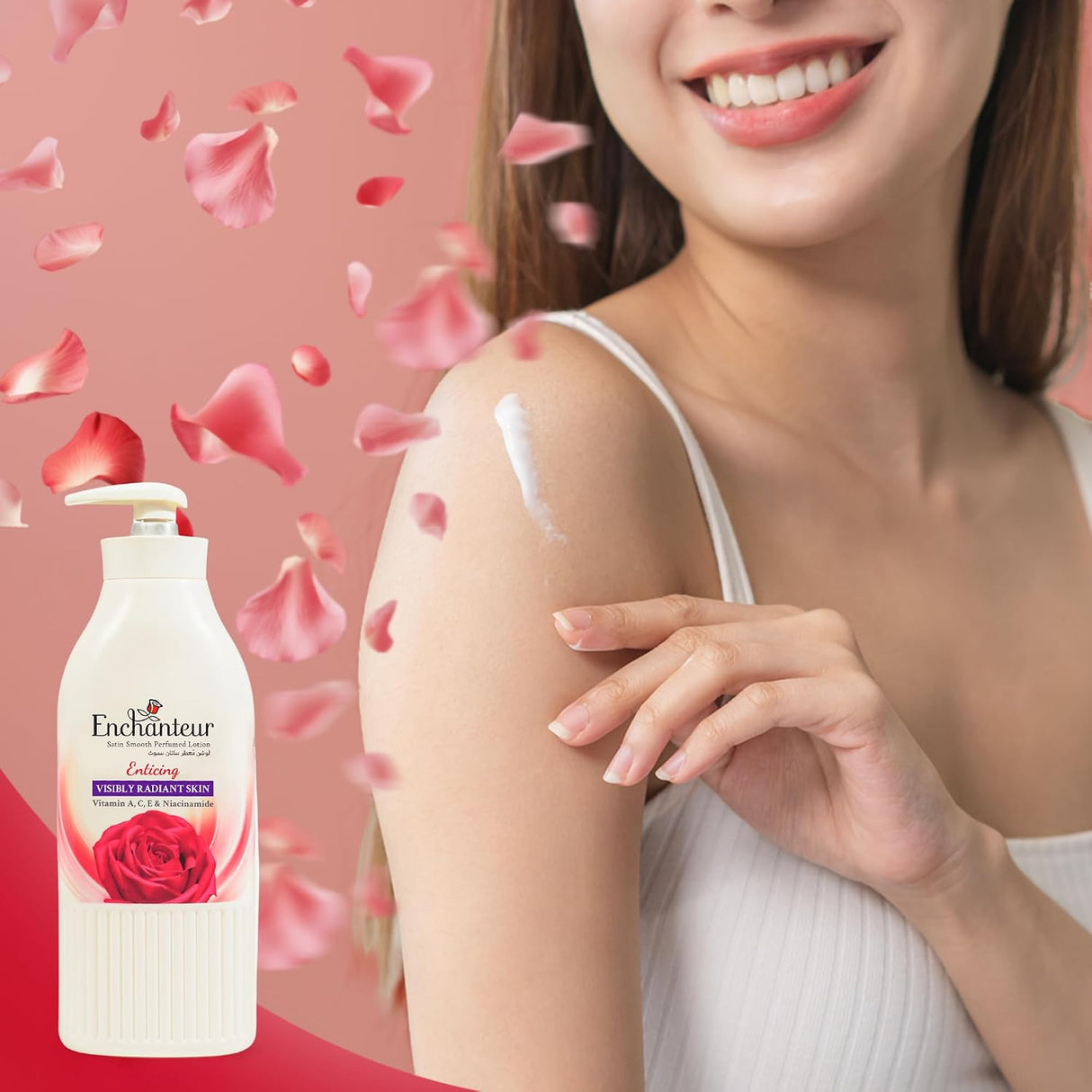 Enchanteur Satin Smooth Perfumed Lotion - Enticing 500ml