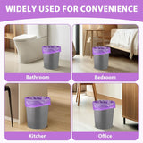 Garbage Bags Lavender-Scented, 5 Gallon, 46 × 52 cm, 30 Bags per Roll (XX Small) – Pack of 2