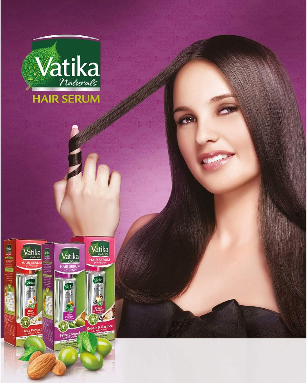 Vatika Thermal Protect Hair Serum, 47 ml