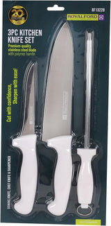 Royalford 3pcs Kitchen Knife Set RF13228