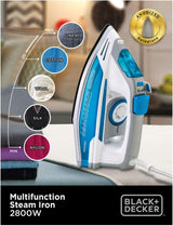 Black & Decker Multifunction Steam Iron 2800W, X2800-B5