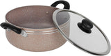 Delcasa 10-Piece Granite Coated Non-Stick Cookware Set - DC1889BGE