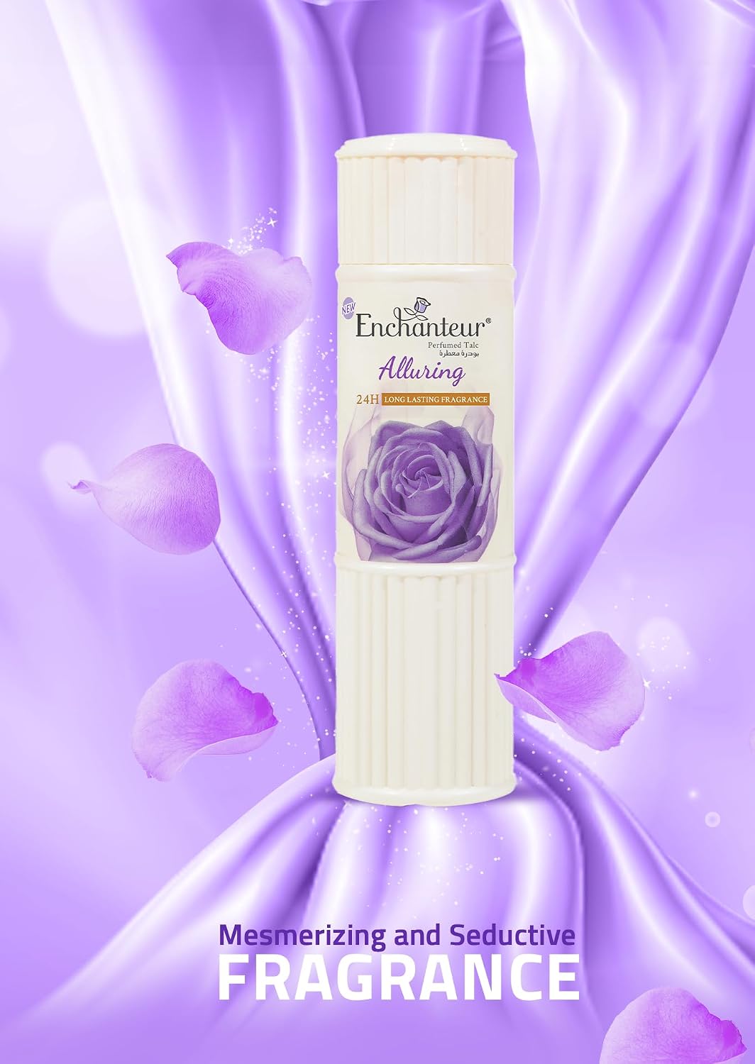 Enchanteur Alluring Talc Fragrance Powder, 125g
