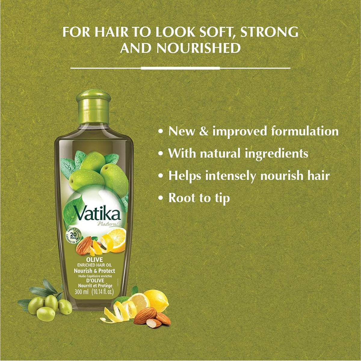 Vatika Naturals Olive Hair Oil 200ml