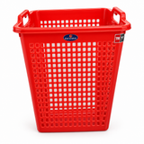Exclusive Plastic Dustbin with Handles - 28cm - Green / Red / Blue