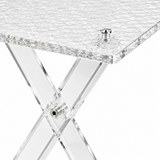 Pilsco Acrylic Folding Table 4 Piece Set - 50×50×40cm
