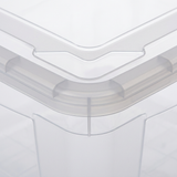 Polytime Transparent Storage Box with Lid – 60 Litres