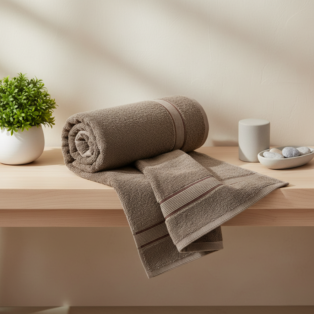 BTC Hand Towel Taupe Brown - 50×90cm