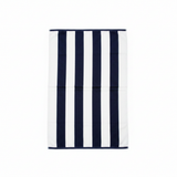 BTC Bath Towel Navy Blue & White Striped - 70 x 140cm