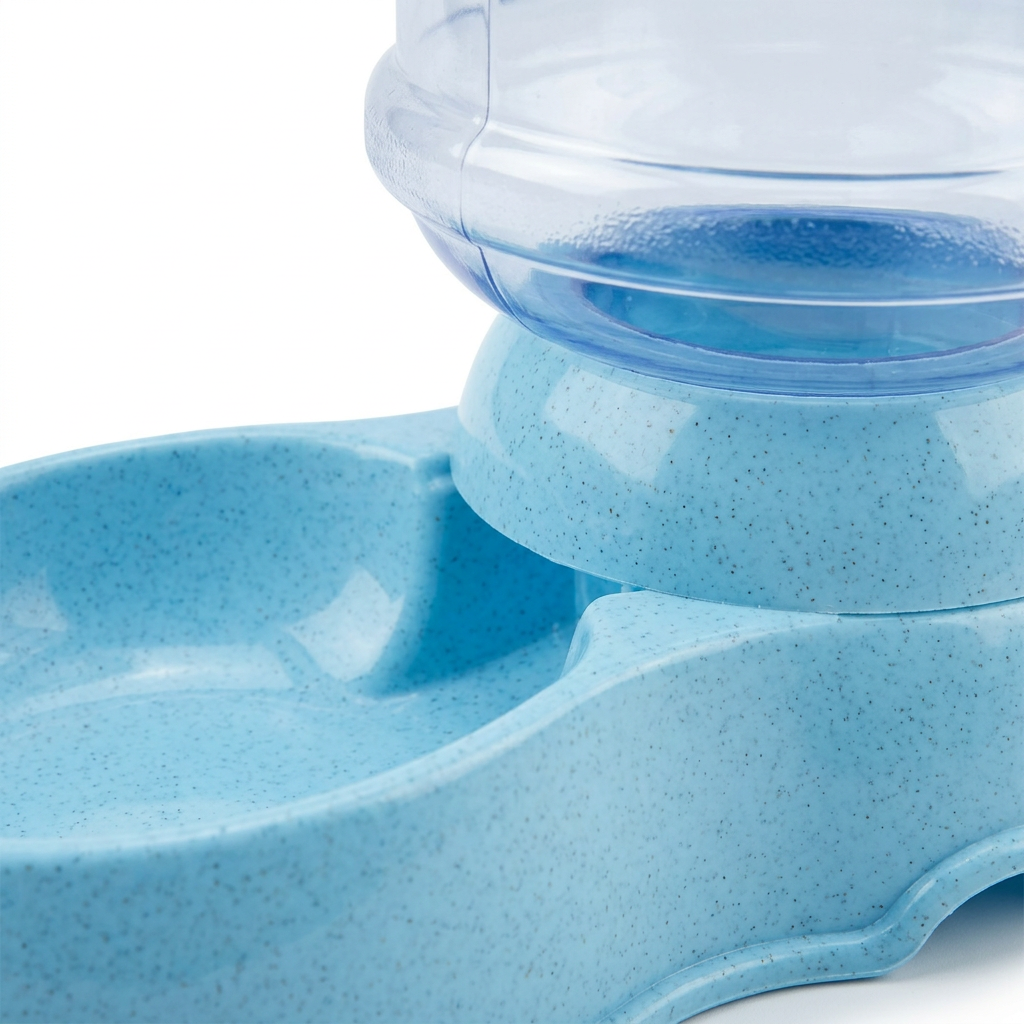 Plastic Pet Water Feeder Light Blue - 3.5 Litres