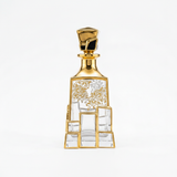 Glass Perfume Bottle Gold - 250ml