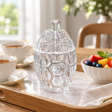 وعاء عسل أكريليك مع غطاء - 300 مل