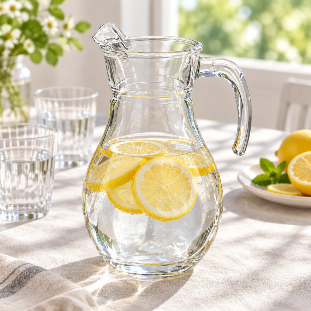 Pasabahce Bistro Clear Glass Jug - 1.8 Litres