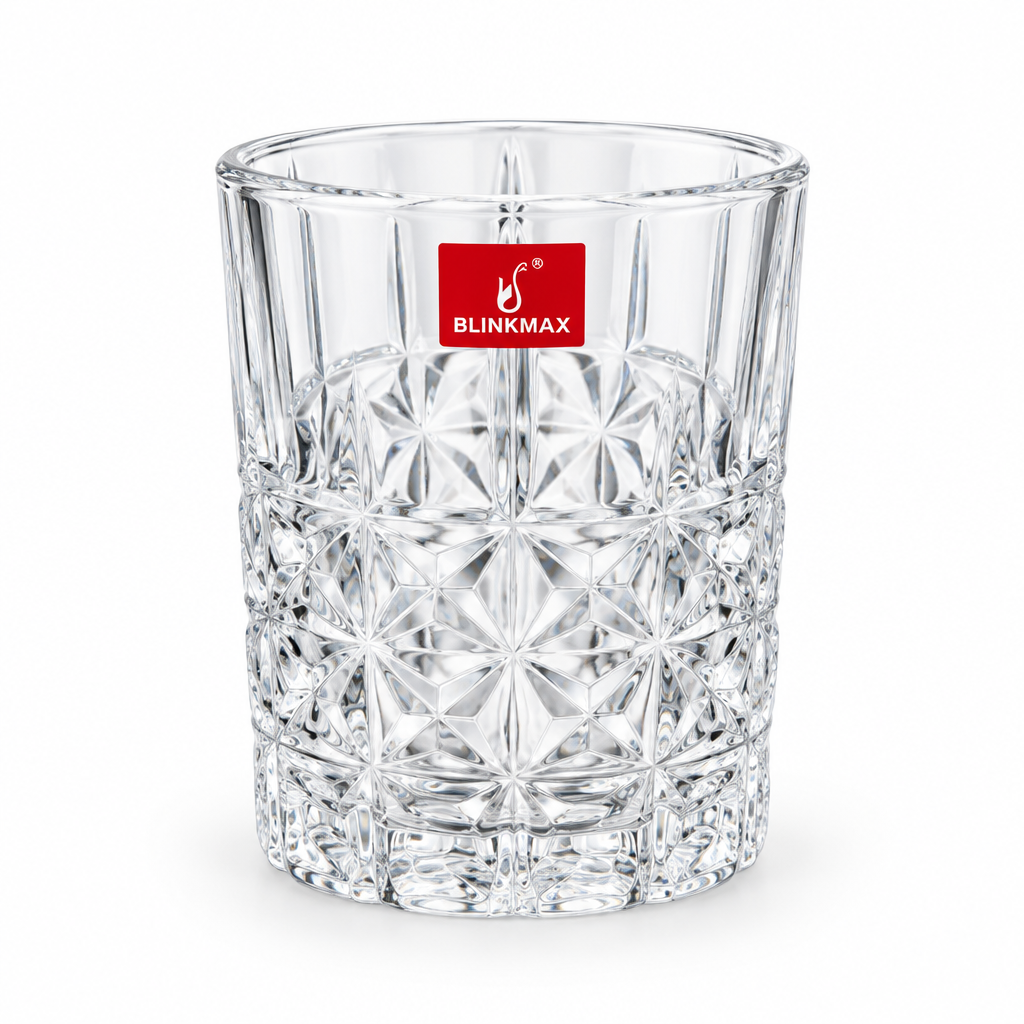 Blinkmax Clear Glass Tumbler - 350ml