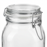 Bormioli Rocco Fido Glass Clip Jar - 2 Litre