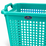 Exclusive Plastic Dustbin with Handles - 28cm - Green / Red / Blue