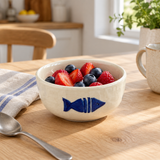 Slama Ceramic Bowl Off-White - 14cm
