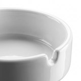 Royalford Ceramic Ashtray White - 3.5 Inch