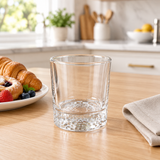 Glass Tumbler with Textured Base - 310 ml