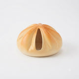 Cream & Peach Steamed Bun Ceramic Napkin Holder – 13×16 cm