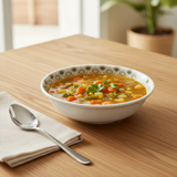 Henlee Melamine Soup Bowl White -  8.5 Inch