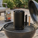Metal Charcoal Chimney Starter with Handle - 28×17cm