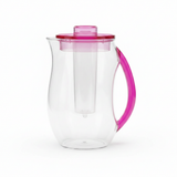 Arya Household Acrylic Water Jug with Tube Pink - 2.5 Litre