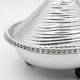 Metal Tajine with Decorative Conical Lid – 25 cm