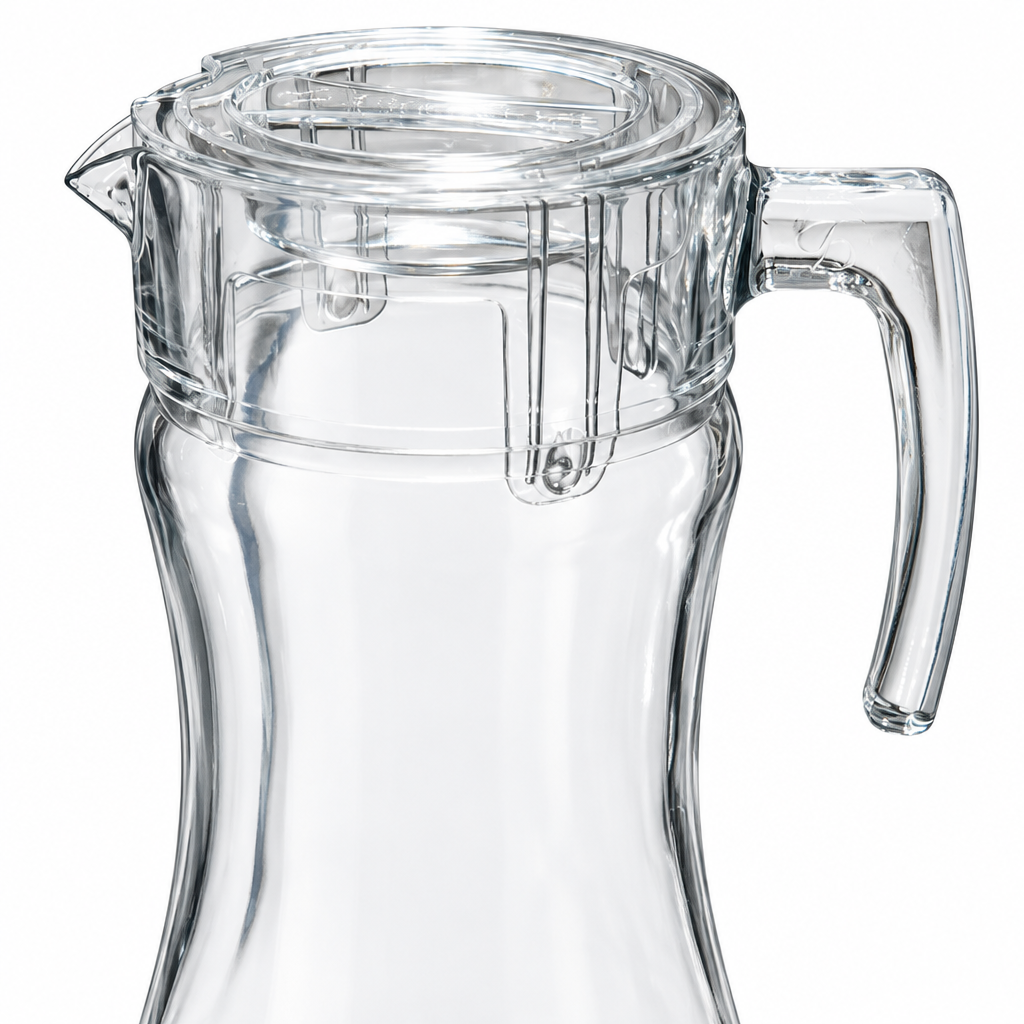 Pasabahce Clear Glass Jug with Lid – 1.4 Litres