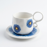 Ceramic Cup and Saucer Set - 300ml