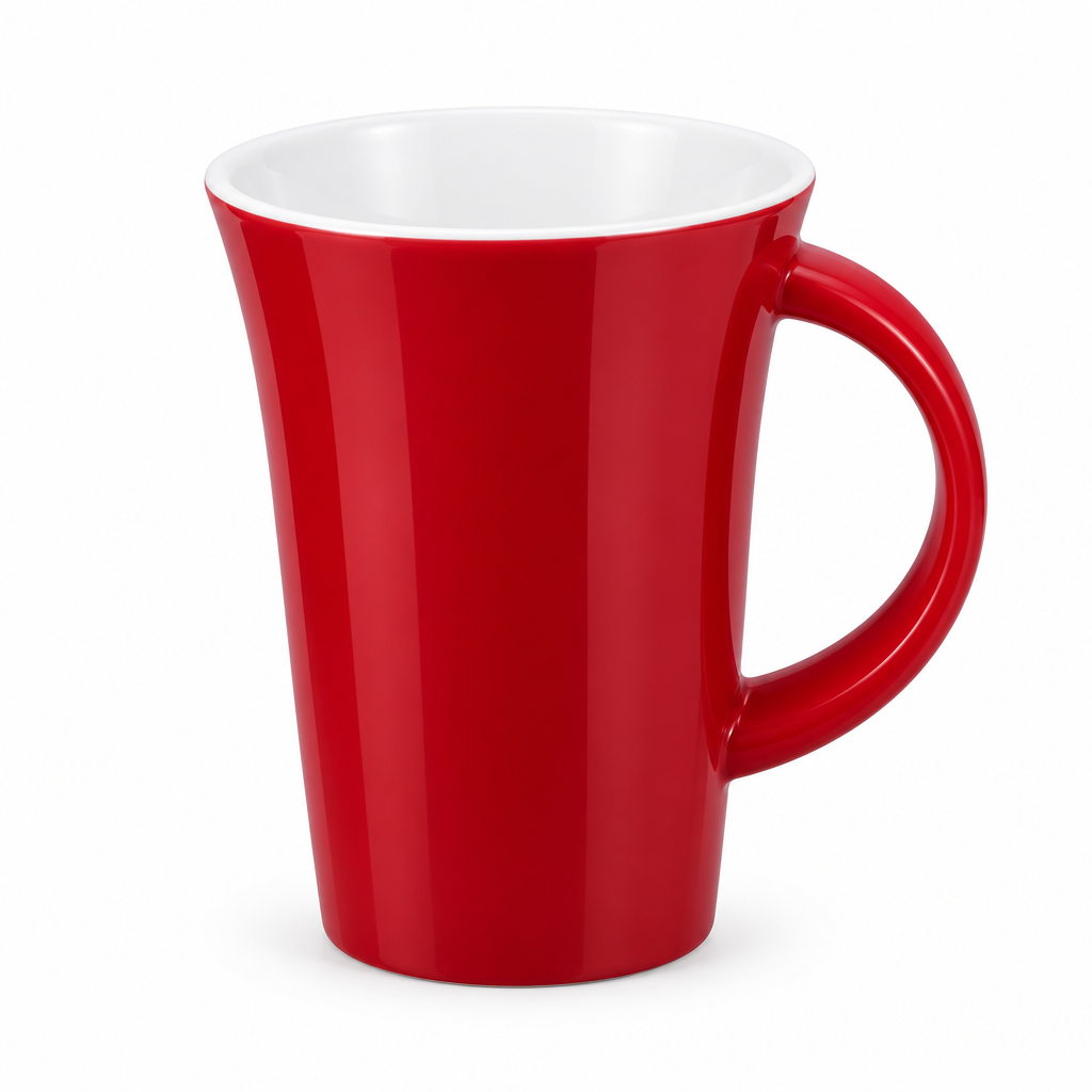 Melamine Mug with Red & White – 300ml
