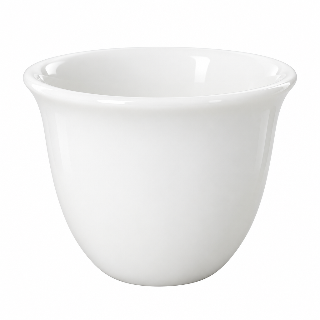 Germax 12 Piece Ceramic Cawa Cup Set  - 80ml