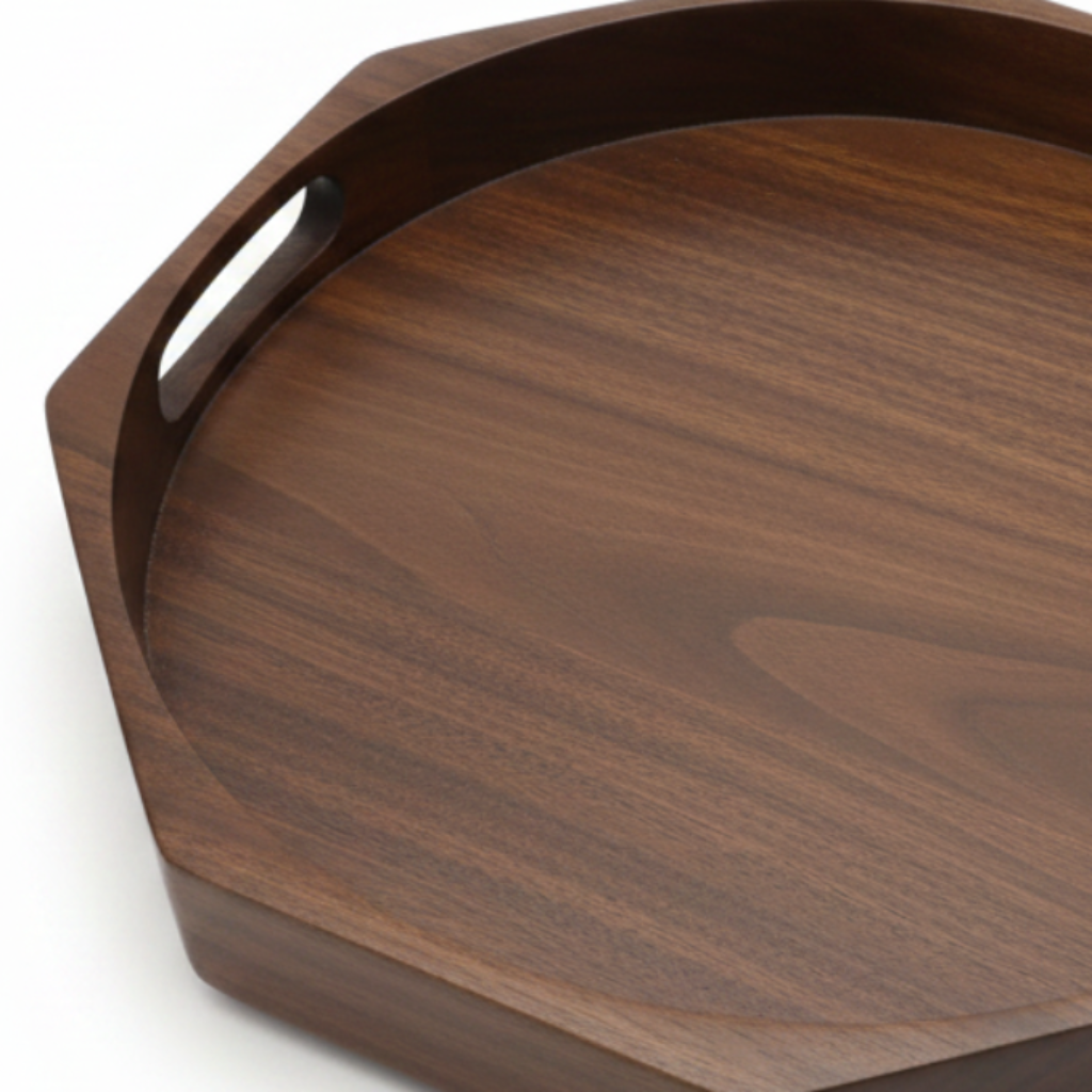 Luhpar Wooden Serving Tray - 38cm