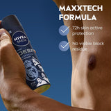Nivea Men Deep MaxxTech Darkwood Deodorant Spray with Black Carbon 150ml