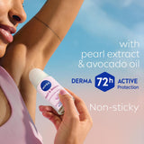 Nivea Pearl & Beauty 72H Anti-Perspirant Roll-On Deodorant – 50ml