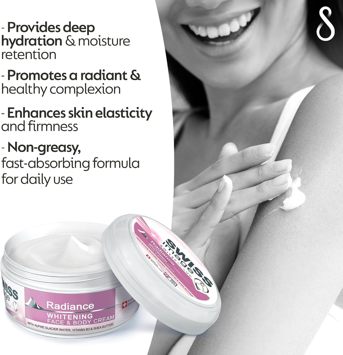 Swiss Image Radiance Face & Body Cream 200ml