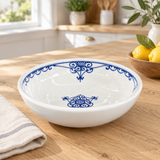 Slama Ceramic Bowl White - 20cm