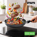 Delcasa 10-Piece Non-Stick Granite Coated Cookware Set - DC1889