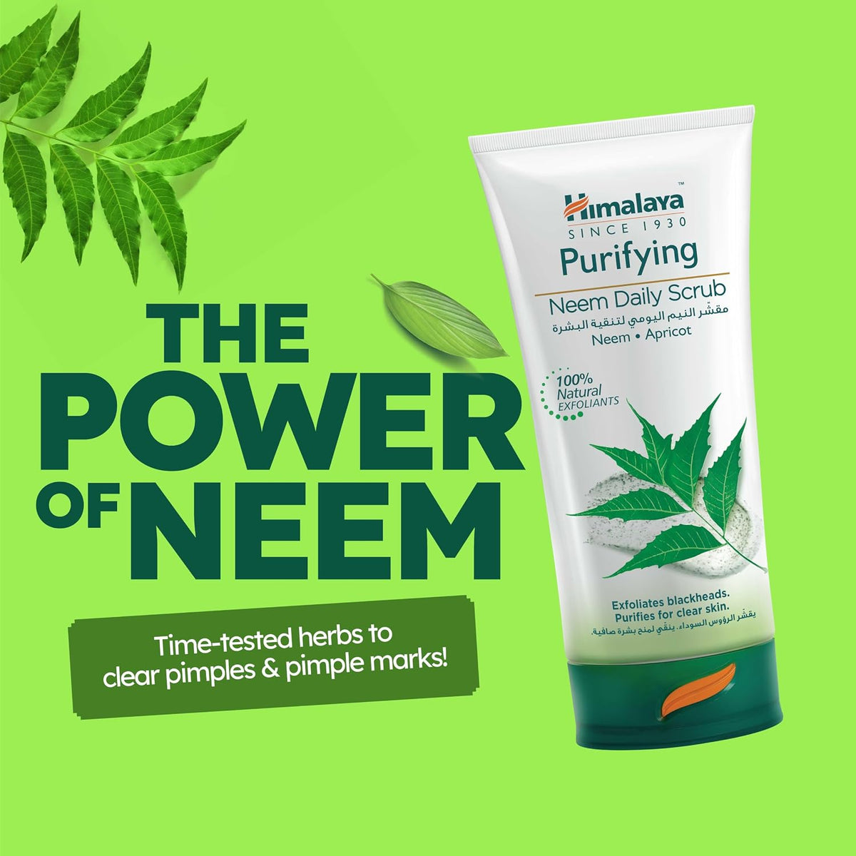Himalaya Purifying Neem Daily Scrub with Neem & Apricot 150ml
