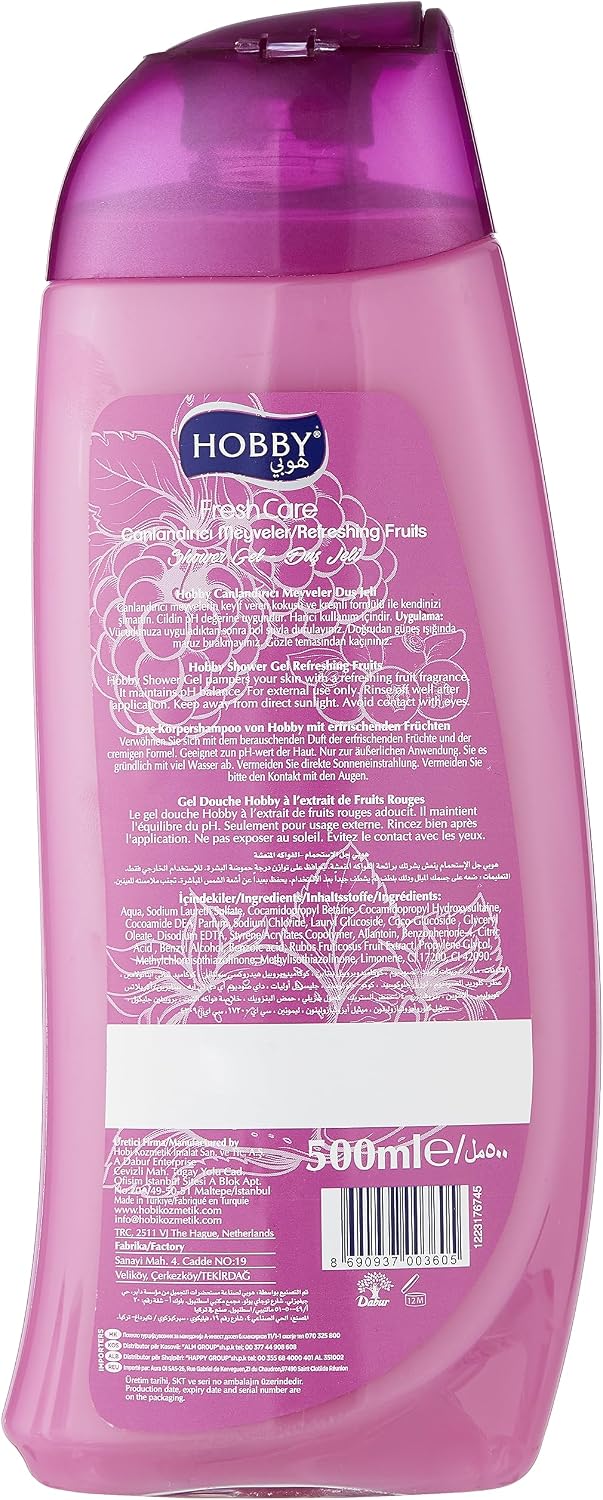 Hobby bathing Liquid soap - Raspberry and Blackberry , 500 ml