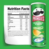 Pringles Sour Cream & Onion Flavour - Potato Chips - 165gm