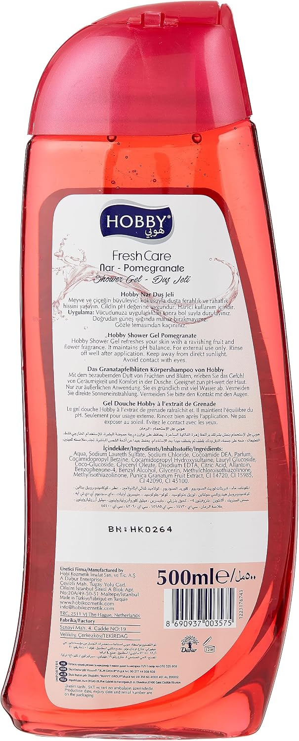 Hobby bathing Liquid soap - Pomegranate , 500 ml