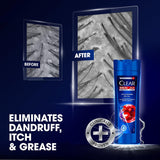 Clear 2in1 Shampoo & conditioner for men, anti dandruff shampoo, Style Express 350ml