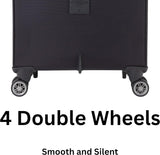 Pierre Cardin PC85175 Premium Rolling Laptop Bag with TSA Anti-Theft Lock – Water-Resistant Pilot Briefcase for Business Travel