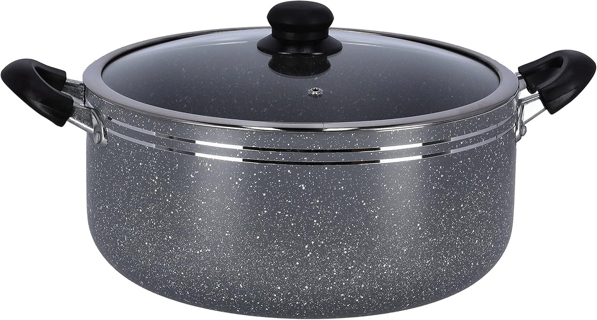 Delcasa 10-Piece Non-Stick Granite Coated Cookware Set - DC1889
